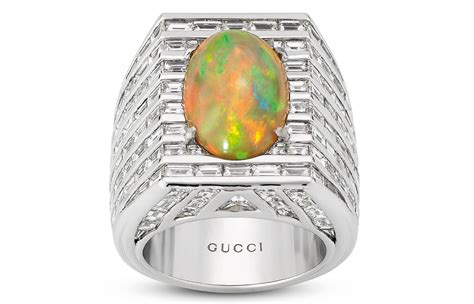 gucci opal ring